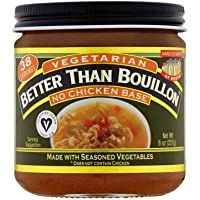 Los mejores  - Better Than Bouillon Vegetarian No Chicken Base- 8 oz